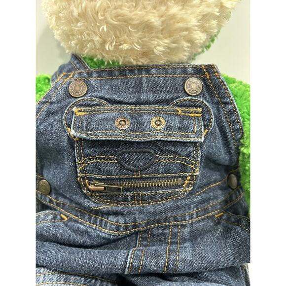 Build A Bear Smiling Frog With Cute Old Navy Overalls - Picture 2 of 6